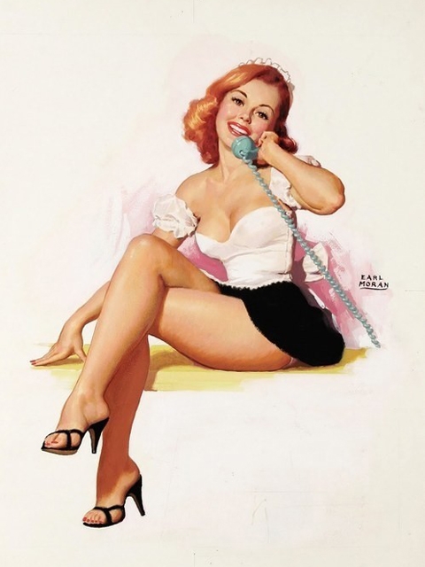 精选手绘插画美女高清手机壁纸下载