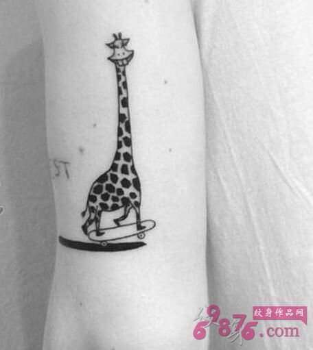 手臂纹身什么好 各式各样彩绘的动物纹身