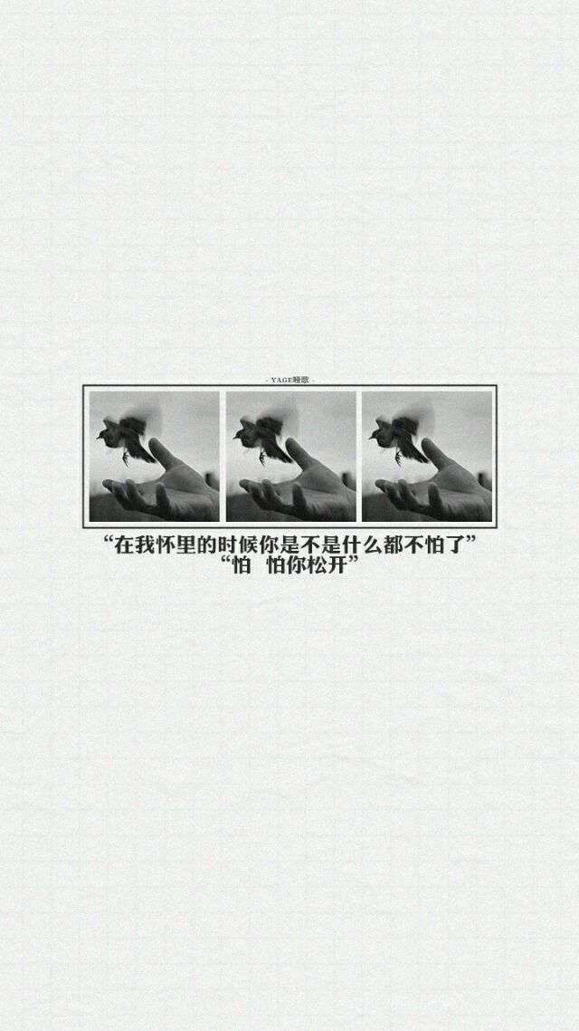 待我们尝遍世间所有的自由．