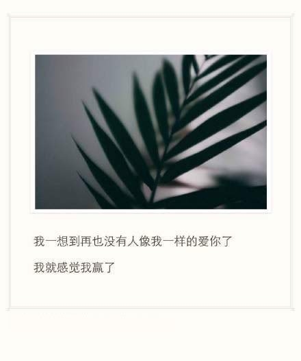 你是我的春夏秋冬，我却是你的甲乙丙丁