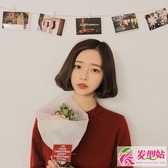 韩国短发女神就是她 超可爱波波头最吸睛