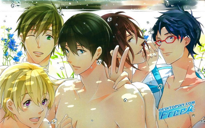 动漫《Free!男子游泳部》桌面壁纸