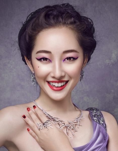 蒋梦婕红唇美若天仙写真
