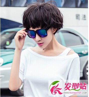 女生碎发短发 个性新潮最前卫