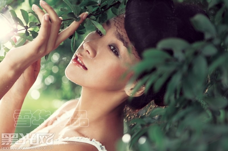 传说的＂森林系＂ 婚纱照