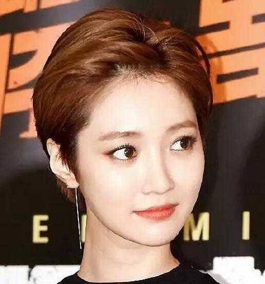 韩星高俊熙短发发型图片 帅气假小子