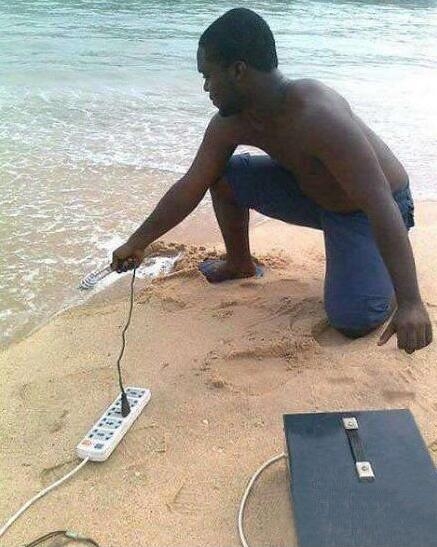 用热得快烧海水