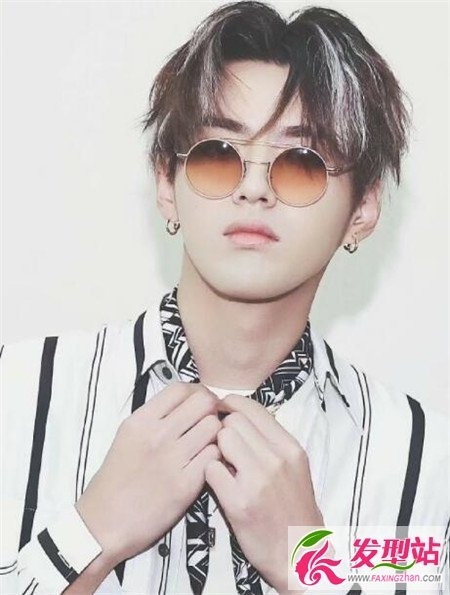 男生中分适合什么脸型 韩式中分男生发型