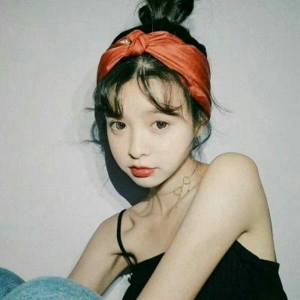 好看清纯气质长发美女微博头像