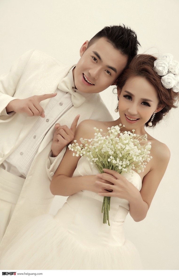 天星草之恋 婚纱照