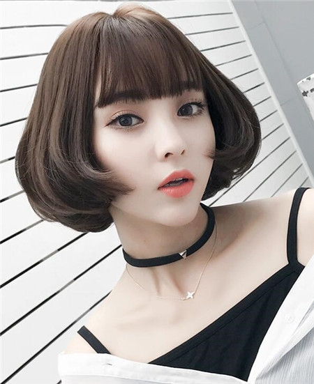 韩国女生简单易打理的bobo发型