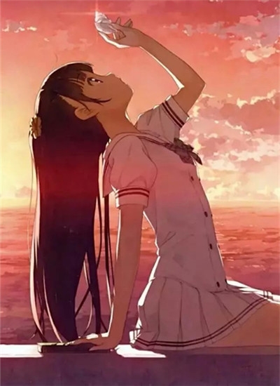 清新可爱的动漫唯美女生图