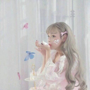 温柔清纯可人小清新唯美意境女生头像