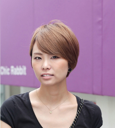 女生潮流短发图片 清凉好看