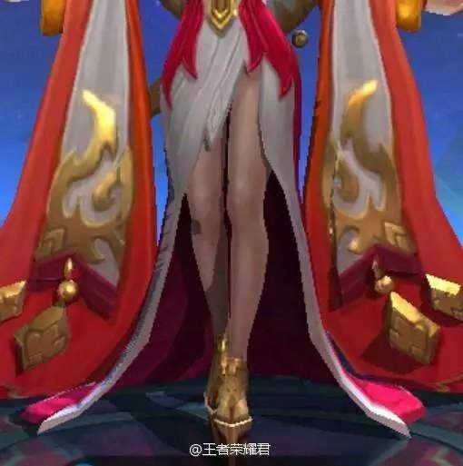 你最喜欢王者里面谁的腿？