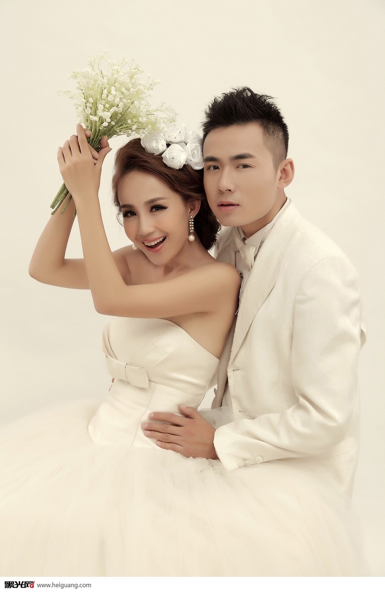 天星草之恋 婚纱照