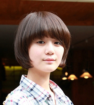 女生潮流短发图片 清凉好看