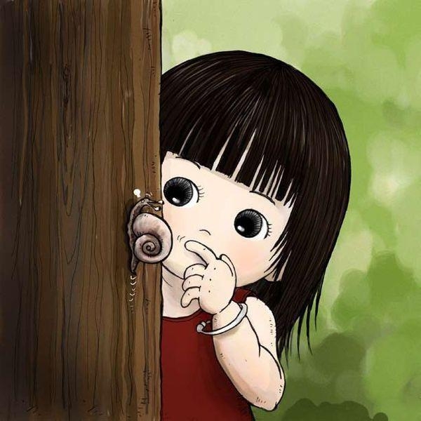 一位母亲画给女儿的，看的心都化了