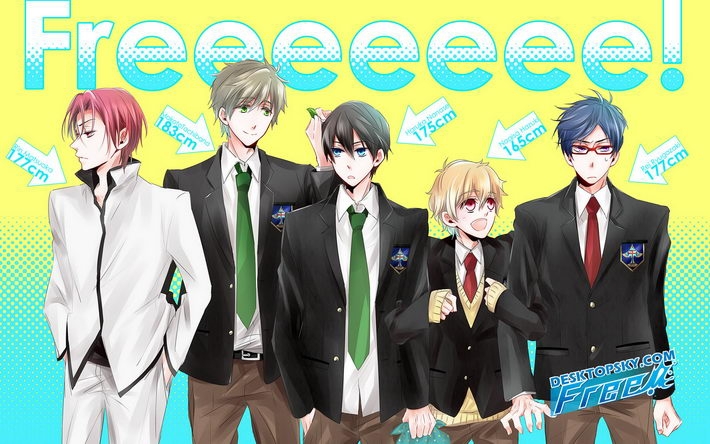 动漫《Free!男子游泳部》桌面壁纸