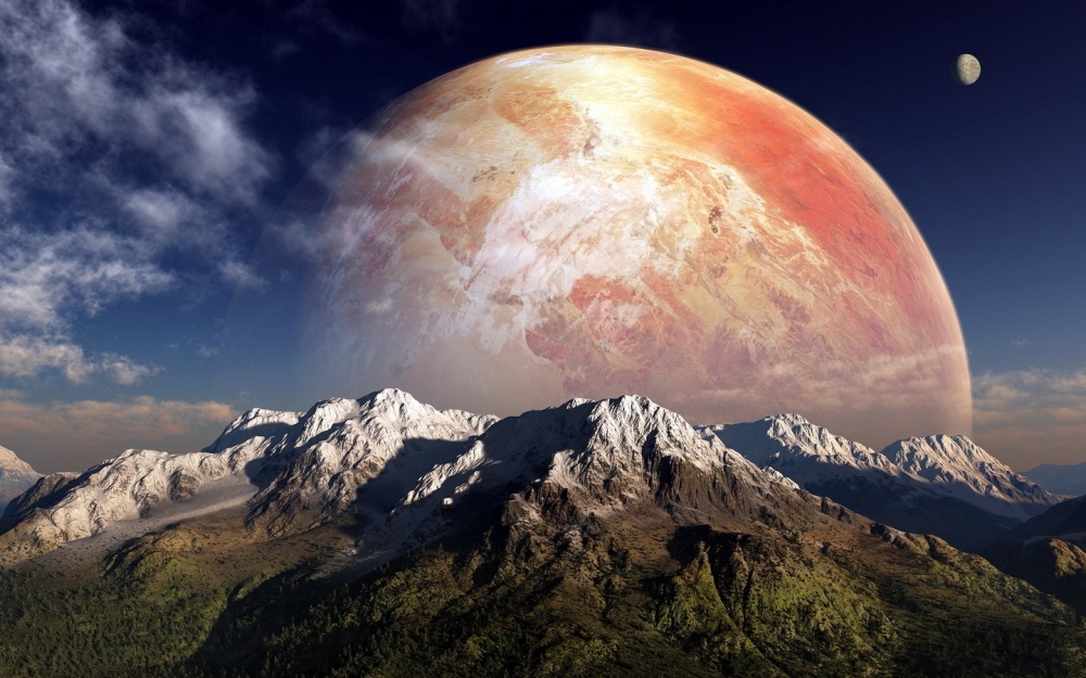 高清星球风景电脑桌面壁纸