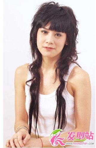 可爱美女两款超甜个性长发