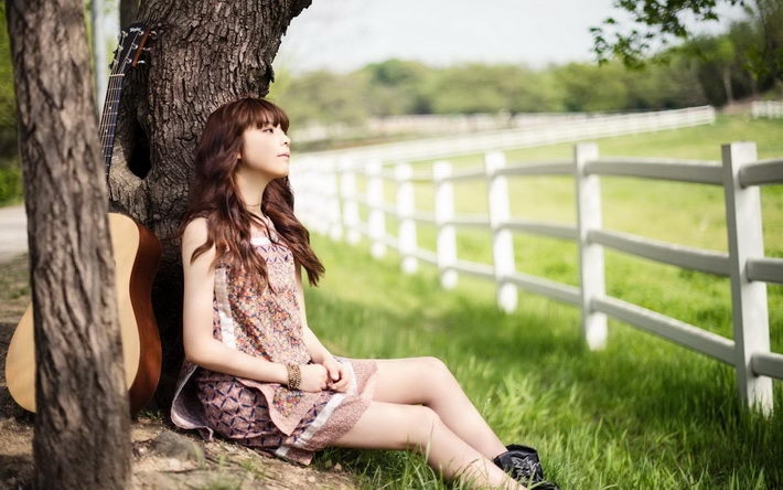 韩国美女崔准熙JUNIEL壁纸