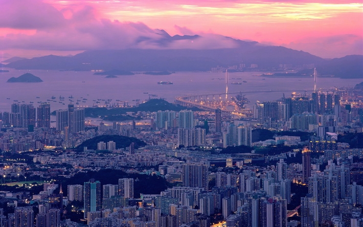 香港摄影风光桌面壁纸