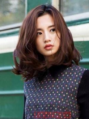 适合圆脸的发型设计 修颜显瘦添气质
