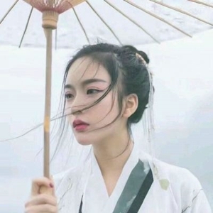 温柔清纯可人小清新唯美意境女生头像