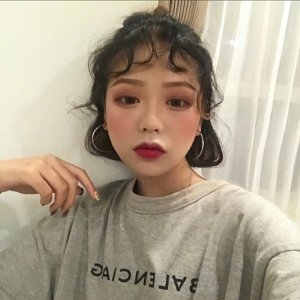 气质养眼韩范十足小清新女生微信头像