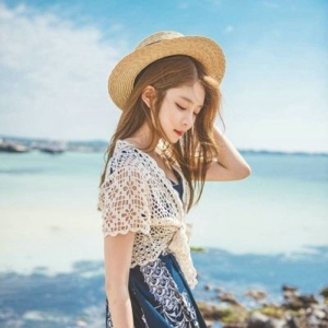 美丽的夏天是多彩的  唯美小清新意境可爱漂亮女生头像