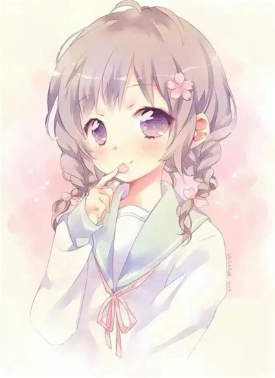 清新可爱的动漫唯美女生图