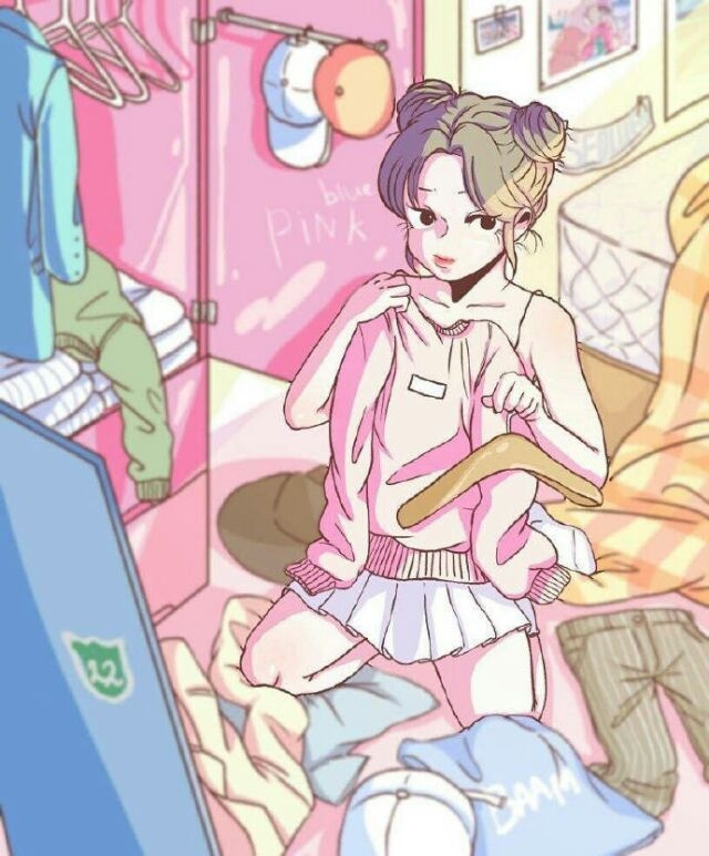 女孩的日常.