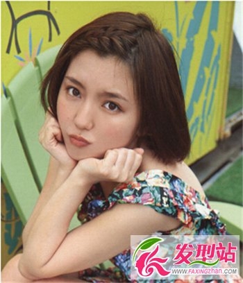2015女生流行日系短发发型 真野惠里菜精彩演绎日系短发