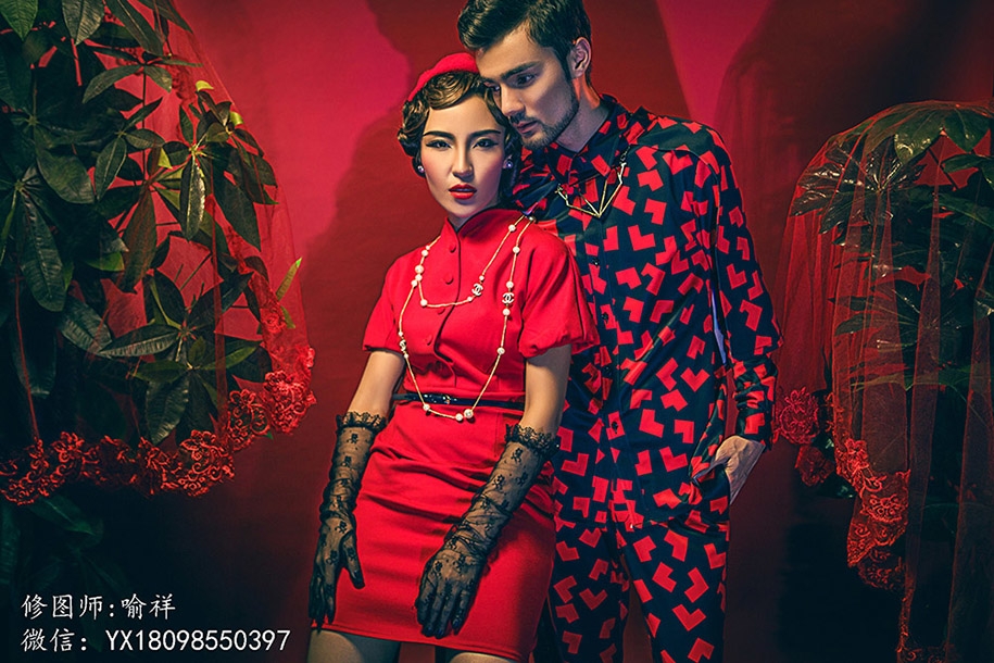舞娘 婚纱照