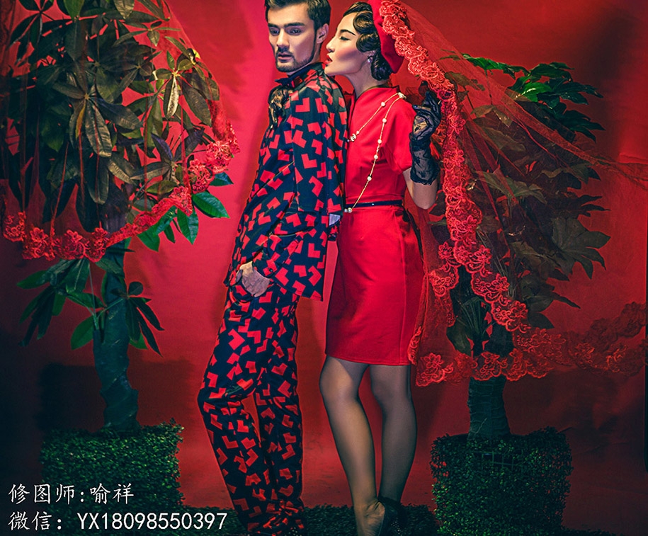 舞娘 婚纱照