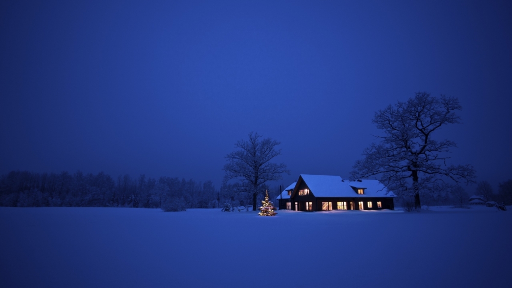 唯美冬季意境雪景壁纸