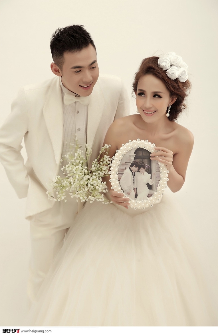 天星草之恋 婚纱照