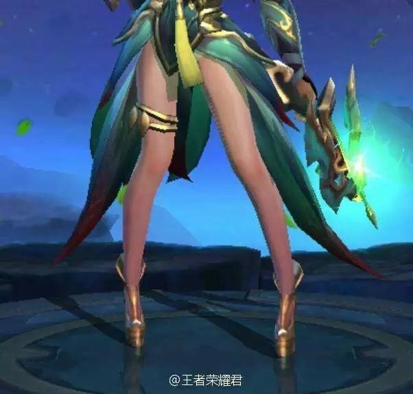 你最喜欢王者里面谁的腿？