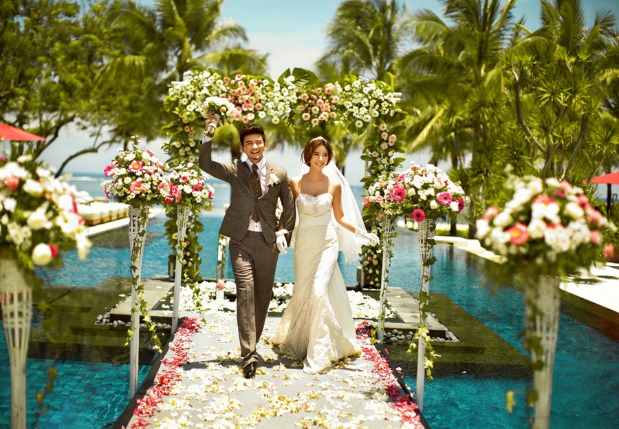 “泰国”的婚礼 婚纱照