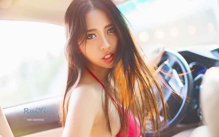 唯美性感美女内衣写真壁纸