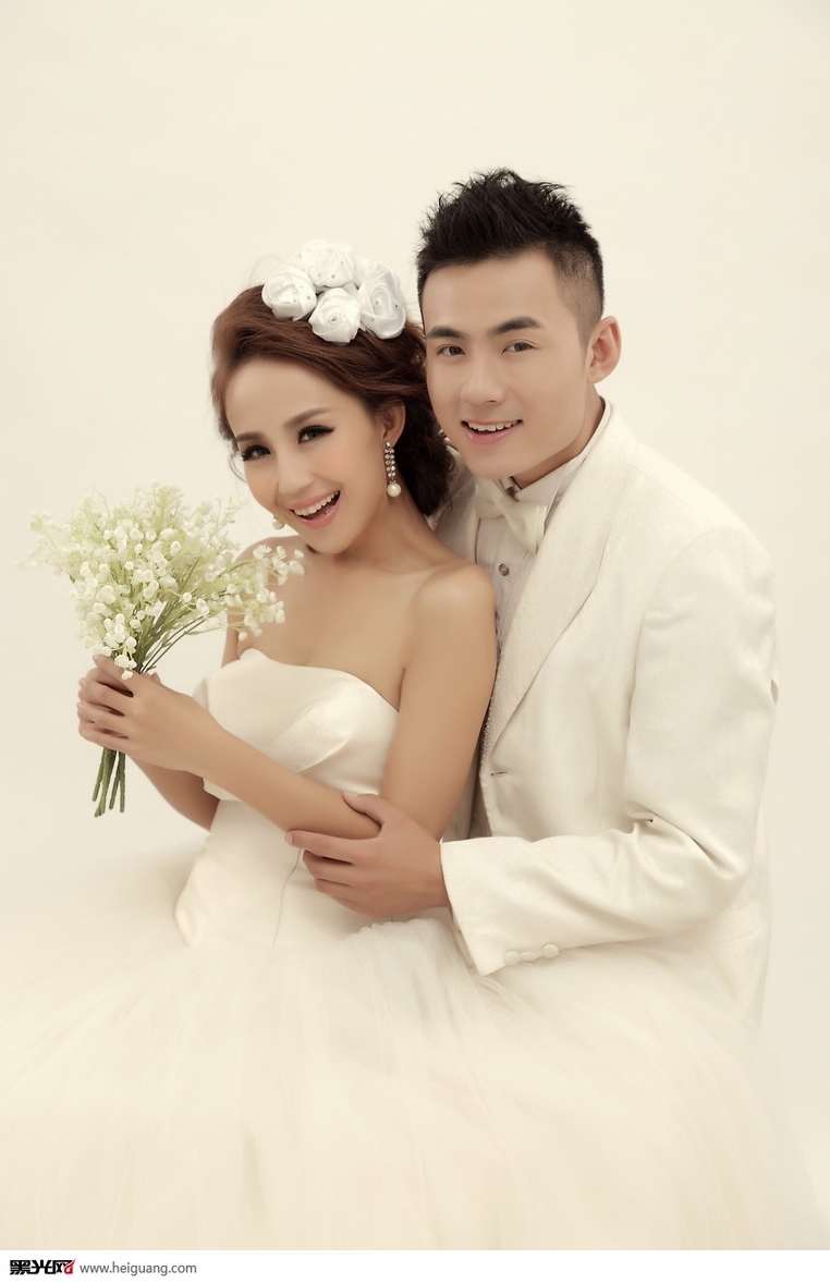 天星草之恋 婚纱照
