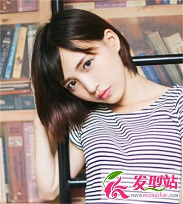 可爱学生短发 彰显个性校园新风采