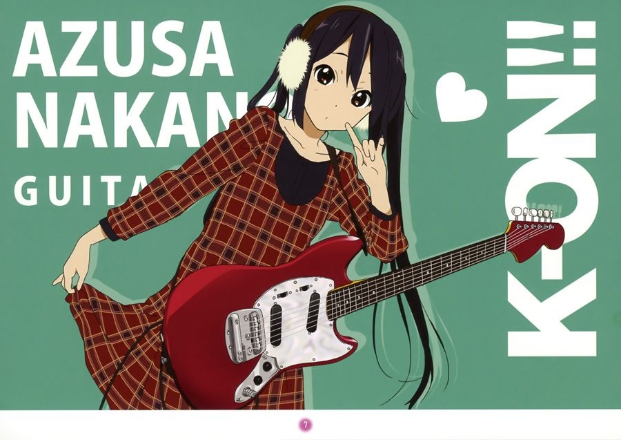 轻音少女高清动漫图片