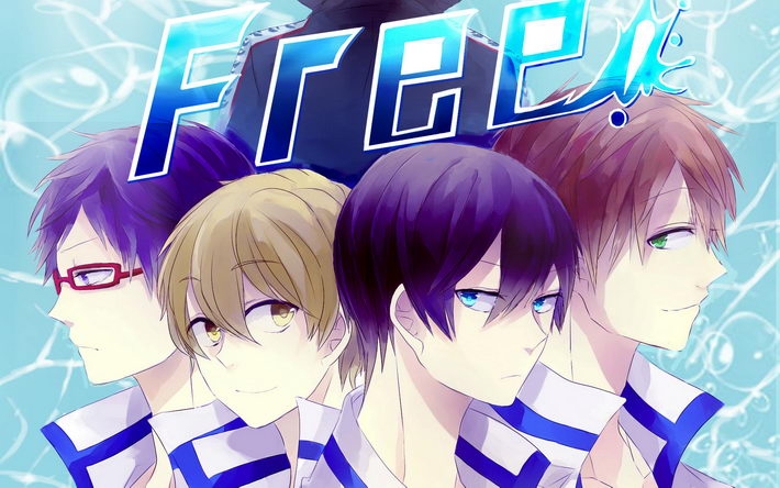 动漫《Free!男子游泳部》桌面壁纸