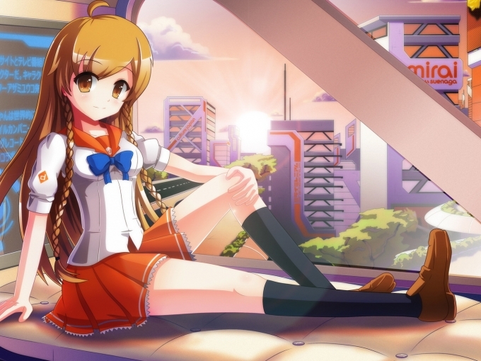 个性美少女美女动漫性感图集