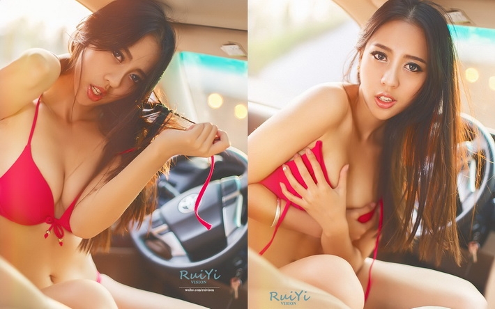 唯美性感美女内衣写真壁纸