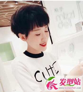 女生碎发短发 个性新潮最前卫