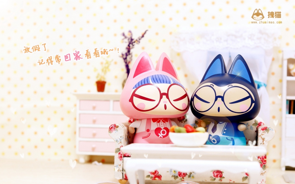 拽猫 国内原创卡通潮牌壁纸