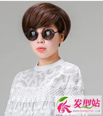 女生碎发短发 个性新潮最前卫
